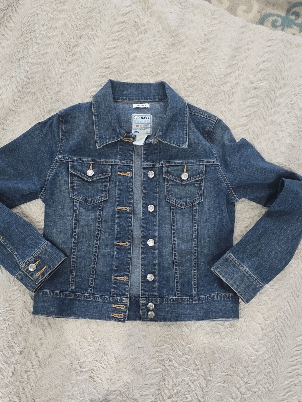 Old Navy Dark Blue Denim Jacket